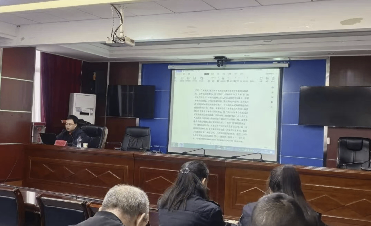 贵州瀛青云律师事务所主任黎成祥律师受邀到遵义市农业农村局开展《涉农领域招投标活动监管与行政执法》专题交流